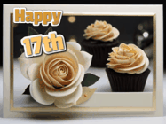 Happy Birthday Age 17 GIF, 17th Birthday GIF