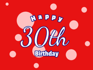 Happy Birthday Age 30 GIF, 30th Birthday GIF