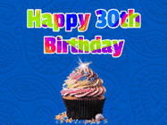 Happy Birthday Age 30 GIF, 30th Birthday GIF