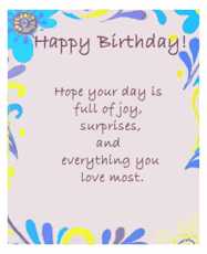 Happy Birthday Age 52 GIF, 52nd Birthday GIF