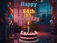 Happy Birthday Age 84 GIF, 84th Birthday GIF