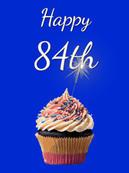 Happy Birthday Age 84 GIF, 84th Birthday GIF