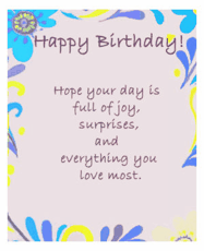 Happy Birthday Age 84 GIF, 84th Birthday GIF