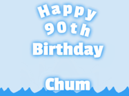 Happy Birthday Age 90 GIF, 90th Birthday GIF