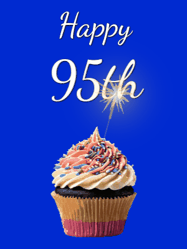 Happy Birthday Age 95 GIF, 95th Birthday GIF