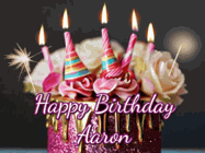 Happy Birthday Aaron GIF