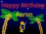 Happy Birthday Aaron GIF