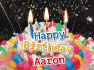 Happy Birthday Aaron GIF