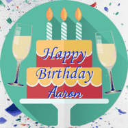 Happy Birthday Aaron GIF