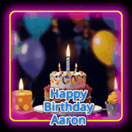 Happy Birthday Aaron GIF
