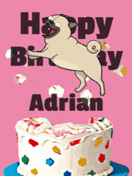 Happy Birthday Adrian GIF