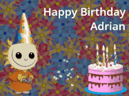 Happy Birthday Adrian GIF