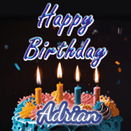 Happy Birthday Adrian GIF
