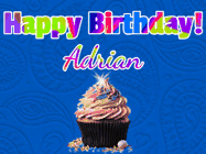 Happy Birthday Adrian GIF