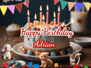Happy Birthday Adrian GIF