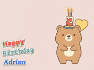Happy Birthday Adrian GIF