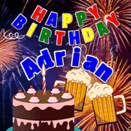 Happy Birthday Adrian GIF
