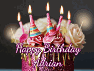 Happy Birthday Adrian GIF