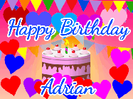 Happy Birthday Adrian GIF