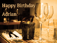 Happy Birthday Adrian GIF