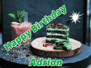 Happy Birthday Adrian GIF