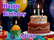Happy Birthday Adrian GIF