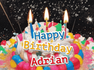 Happy Birthday Adrian GIF