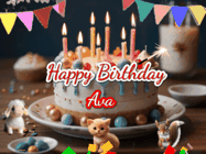 Happy Birthday Ava GIF
