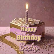 Happy Birthday Becky GIF