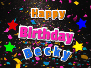 Happy Birthday Becky GIF