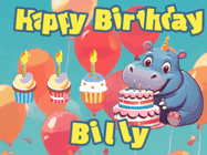 Happy Birthday Billy GIF