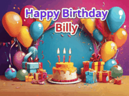 Happy Birthday Billy GIF