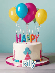 Happy Birthday Billy GIF