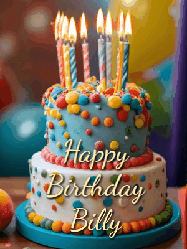 Happy Birthday Billy GIF