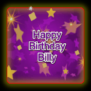 Happy Birthday Billy GIF