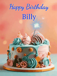 Happy Birthday Billy GIF