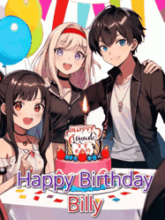 Happy Birthday Billy GIF