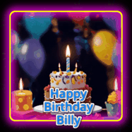Happy Birthday Billy GIF
