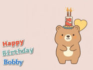Happy Birthday Bobby GIF
