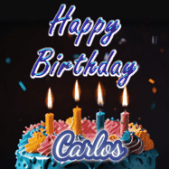 Happy Birthday Carlos GIF