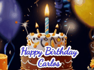 Happy Birthday Carlos GIF