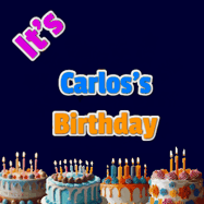 Happy Birthday Carlos GIF
