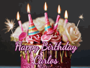 Happy Birthday Carlos GIF