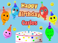 Happy Birthday Carlos GIF