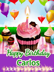 Happy Birthday Carlos GIF