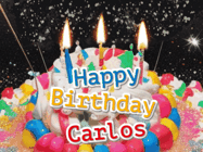 Happy Birthday Carlos GIF