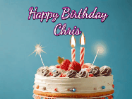 Happy Birthday Chris GIF
