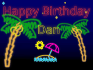 Happy Birthday Dan GIF