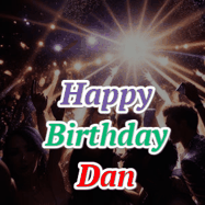 Happy Birthday Dan GIF