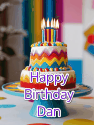 Happy Birthday Dan GIF